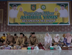 Bupati Asahan Ikuti Pengajian Akbar Ashabul Yamin Kecamatan Sei Dadap