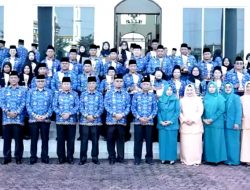 Bupati Asahan Pimpin Upacara HUT KORPRI ke-52