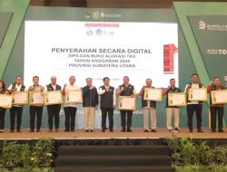 Kabupaten Asahan Terima Penghargaan Pemda Dengan Penyaluran Dana Desa Terbaik 2023