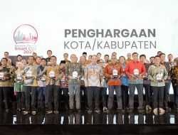 Pemkab Asahan Terima Penghargaan Smart City Tahun 2023