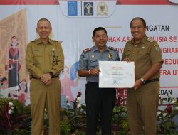 Pemkab Asahan Terima Penghargaan Kabupaten Peduli HAM Provsu