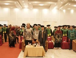 Wakil Bupati Asahan Ikuti Prosesi Sidang Senat Terbuka Wisuda Sarjana Angkatan X STIE MA
