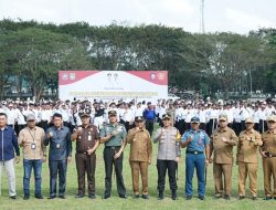 Bupati Asahan Kukuhkan Satlinmas Kabupaten Asahan