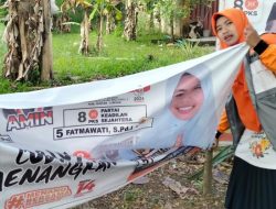 Kampanye Pemilu Berakhir Hari Ini Fatmawati Ajak Relawannya Lepaskan APK