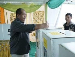 Wakil Bupati Asahan Lakukan Pencoblosan Dalam Pemilu 2024