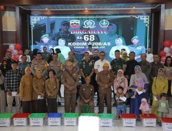 Wabup Hadiri HUT ke-68 Kodim 0208/Asahan