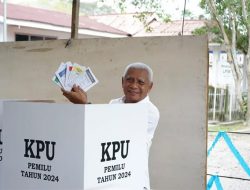 Pastikan Pemilu 2024 Berjalan Aman dan Lancar, Bupati Asahan Tinjau Beberapa TPS