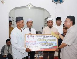 Sekretaris Daerah Asahan Pimpin Tim Safari Ramadhan Kunjungi Desa Tanjung Asri