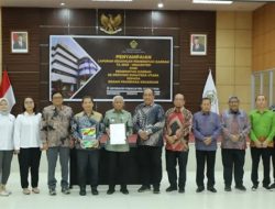 Bupati Asahan Serahkan Laporan Keuangan Pemerintah Daerah Unaudited T.A 2023