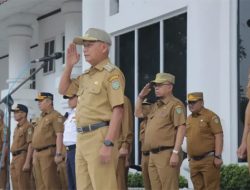 Bupati Asahan Pimpin Apel Gabungan Pertama Tahun 2024
