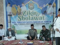 Jelang Malam Pergantian Tahun 2023, Kota Kisaran Timur Gelar Dzikir dan Shalawatan