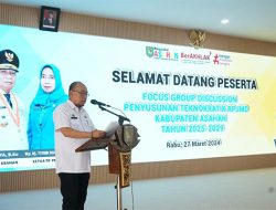 Sekda Asahan Buka FGD RPJMD Kabupaten