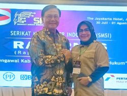 Anis Anorita Hadiri Rakernas SMSI 2024, Ucapkan Selamat Kepada Firdaus
