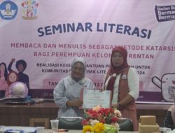 Puluhan Komunitas di Tanjungpinang  Ikuti Program Lanjutan Bantuan Kegiatan Peningkatan Literasi yang Diselenggarakan Forum PUSPA