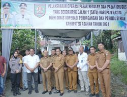 Bupati Asahan Buka Operasi Pasar Reguler dan Pasar Khusus yang Berdampak dalam Satu Kabupaten Kota Tahun 2024