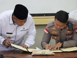 Pemkab Anambas dan Polres Teken MoU Hibah Lahan Pembangunan Kantor Polsek Jemaja