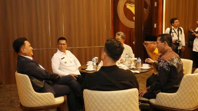Anambas Perkuat Hubungan Pusat-Daerah, Bupati Aneng Bertemu Menko Yusril di Batam