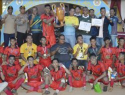 Dusun FC Sabet Juara, Wabup Raja Bayu Tutup Turnamen Sepak Bola Desa Ladan ke-54