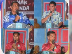 Sempat Vakum Setahun, Wabup Raja Bayu Resmi Buka Turnamen Voli Karang Taruna Batu Belah