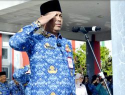 Sekda Pimpin Upacara Harkitnas ke-118 Tingkat Kabupaten Kepulauan Anambas