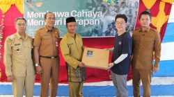 Wakil Bupati Anambas Resmikan Bantuan Solar Panel dan Program Sosial di Dusun Nokok