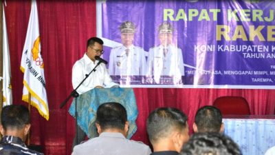 Aneng Buka Rakerkab KONI Anambas, Siapkan Atlet untuk Porprov Kepri 2026