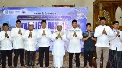 Tabligh Akbar Bersama Das’ad Latif Jadi Momentum Refleksi Tahun Baru Islam dan HUT ke-18 Anambas