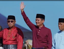 Wabup Anambas Hadiri Pawai Ta’aruf MTQ XII Kepri, Beri Dukungan Langsung ke Kafilah