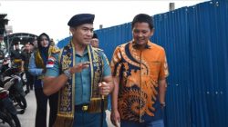 Wabup Anambas Sambut Danlanudal Matak yang Baru di Tarempa