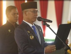 Bupati Aneng Kukuhkan Paskibraka Anambas 2026