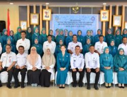 Bupati Aneng Lantik Ketua TP-PKK Kecamatan se-Anambas