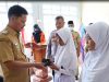 24.498 Masker Dibagikan Pemkab Anambas, Mitigasi Dampak Kabut Asap Lintas Batas Dimulai dari SDN 001 Tarempa