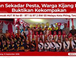 Kekompakan Warga Jadi Esensi Perayaan HUT ke-81 RI di Kijang Lama