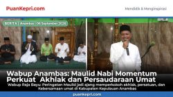 Wabup Anambas: Maulid Nabi Momentum Perkuat Akhlak dan Persaudaraan Umat