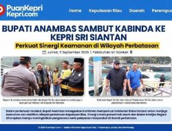 Bupati Aneng Sambut Kabinda Kepri di Anambas, Perkuat Sinergi Intelijen di Wilayah Perbatasan