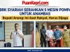 Antisipasi Banjir, BRK Syariah Serahkan 5 Mesin Pompa untuk Anambas, Bupati Aneng: Jaga, Ini Milik Rakyat