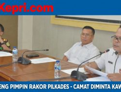 Bupati Aneng Pimpin Rakor Pilkades: Camat Diminta Kawal Proses Sesuai Aturan dan Jaga Integritas