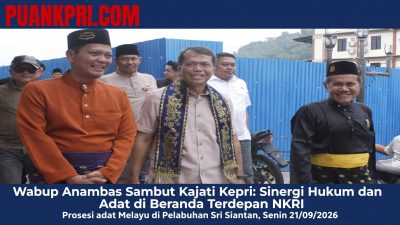 Wabup Anambas Sambut Kajati Kepri: Sinergi Hukum dan Adat di Beranda Terdepan NKRI