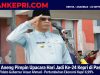 Bupati Aneng Pimpin Upacara Hari Jadi Ke-24 Kepri di Pasir Peti, Bacakan Pidato Gubernur Ansar