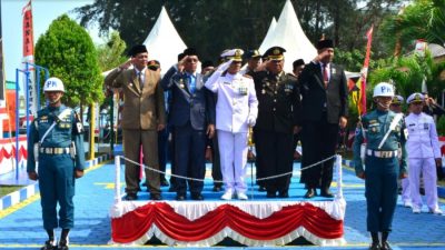 Di Lanal Tarempa, Bupati Aneng – Wabup Raja Bayu Hadiri HUT ke-81 TNI: Sinergi Kunci Kedaulatan