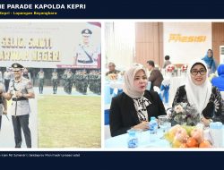 Polda Kepri Ganti Pucuk Pimpinan, Sekdaprov Misni Hadiri Farewell Parade di Batam
