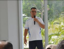 Senam Osteoporosis di RSUD Tarempa, Bupati Aneng Bagikan Sembako untuk Lansia